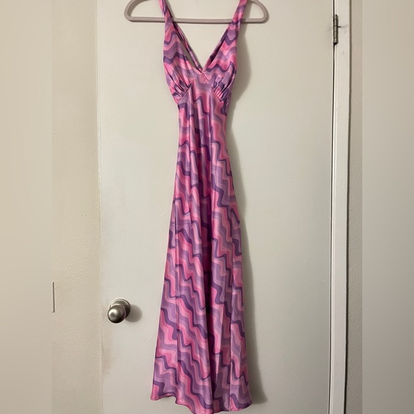 UO Pink and Purple Dress - Picture 4 of 6